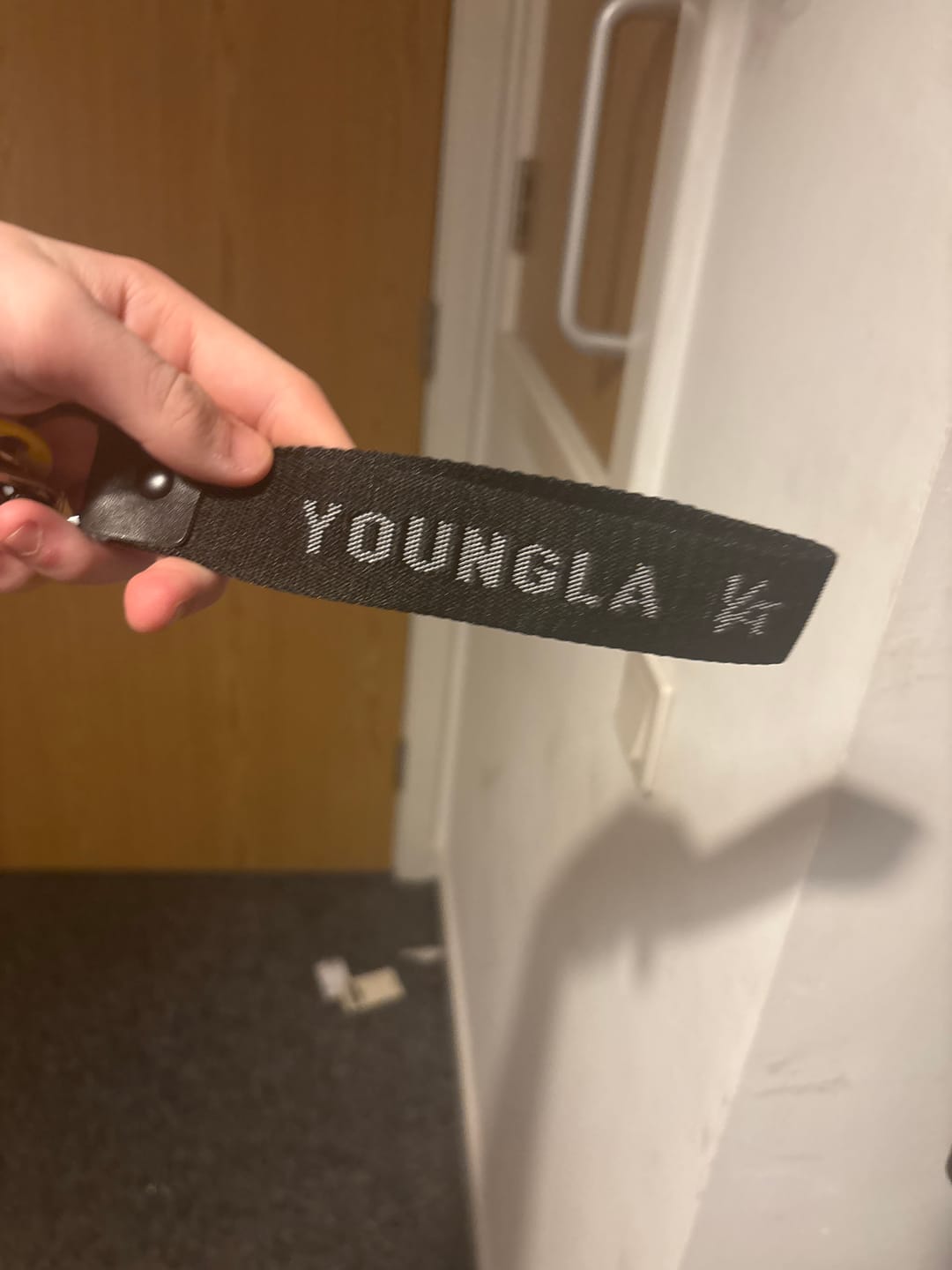 Customer photo review of 933 YoungLA Keychains