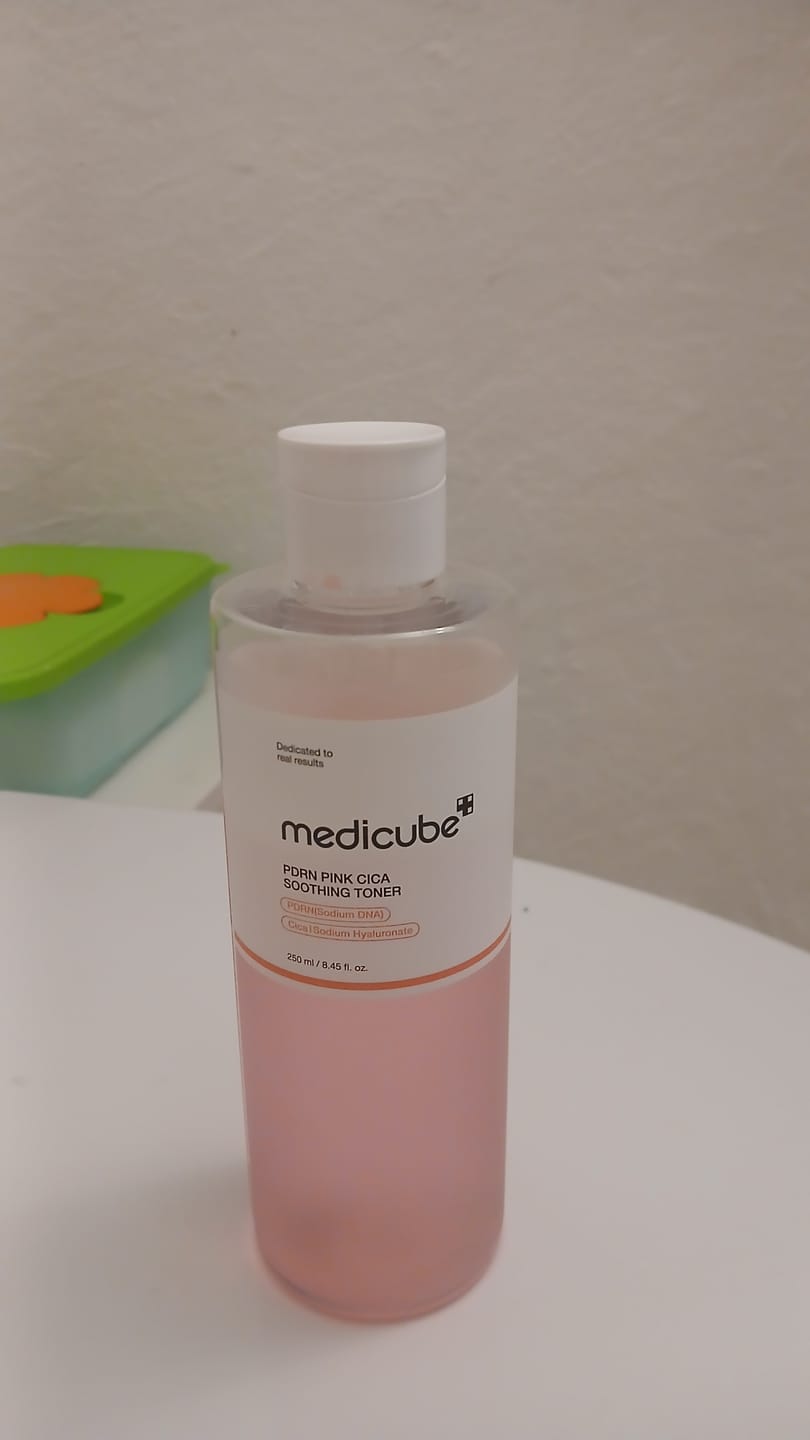 Customer photo review of Nomierinošs toniks Medicube PDRN Pink Cica Soothing Toner