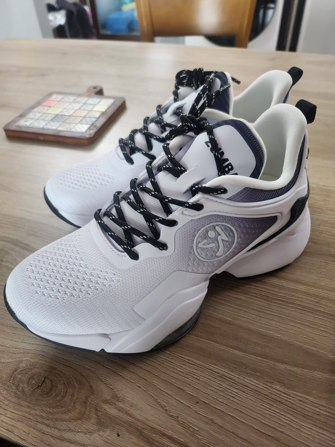 Customer photo review of Zumba Air Stomp - White/Black