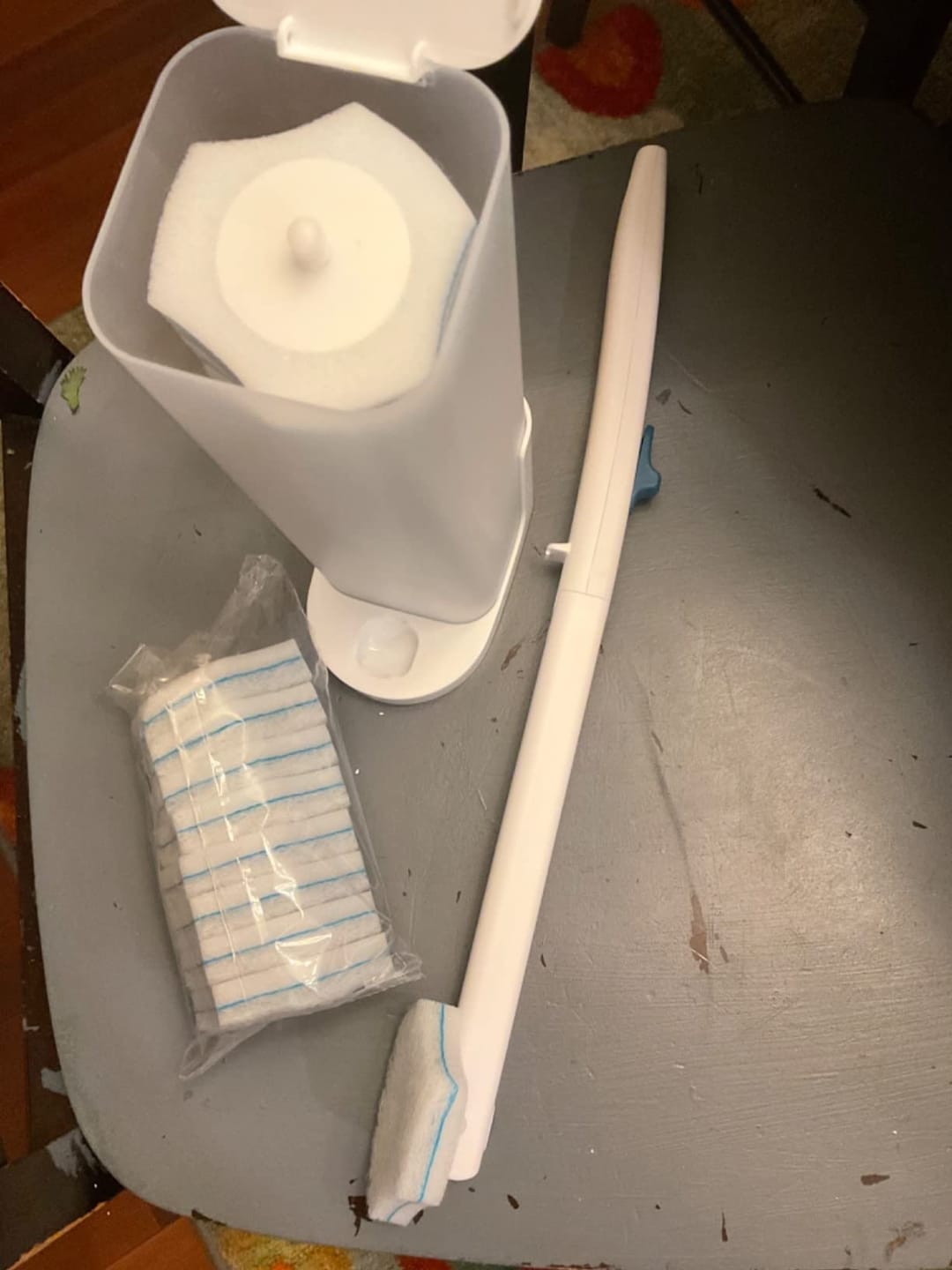 Customer photo review of Shine Master CleanPod – Eldobható higiénikus WC tisztító rendszer