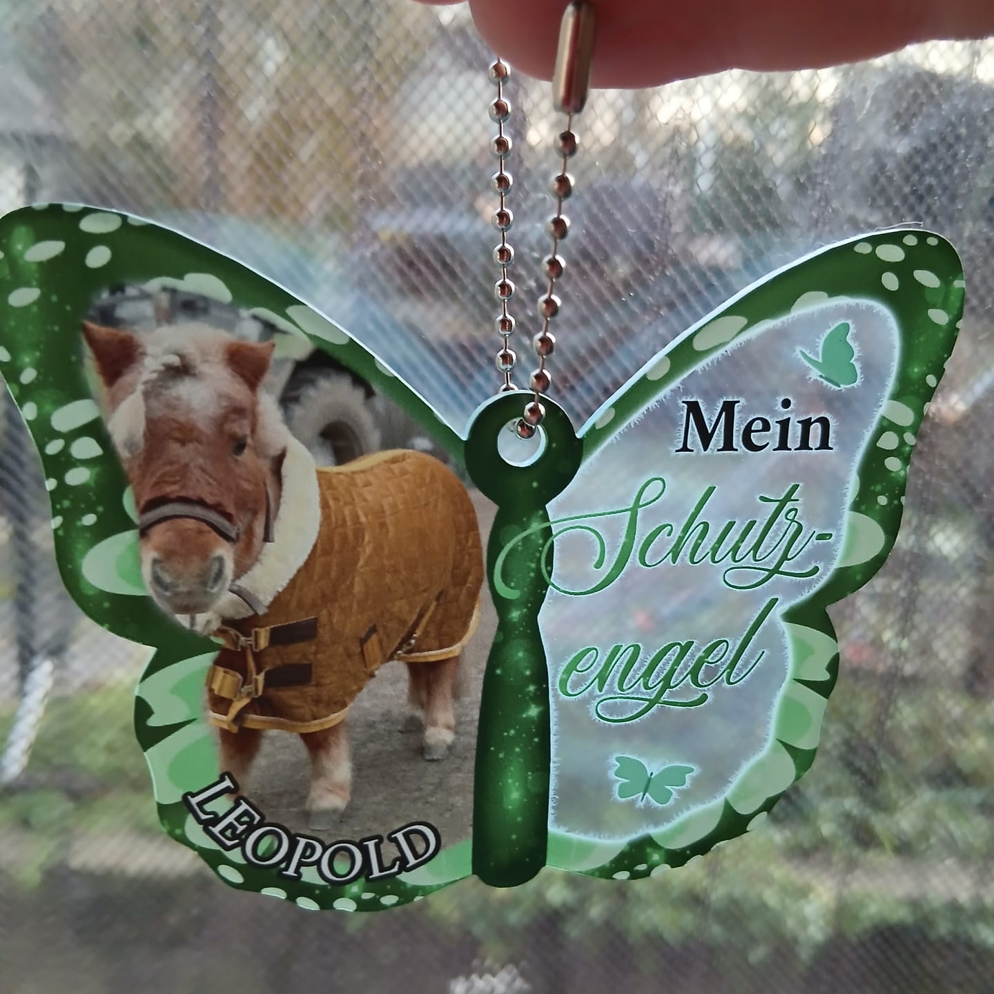 Customer photo review of Schutzengel - Individueller Rückspiegel Anhänger