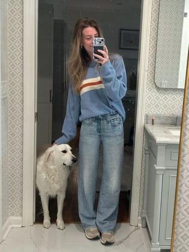 Customer photo review of Sweatpant Jeans