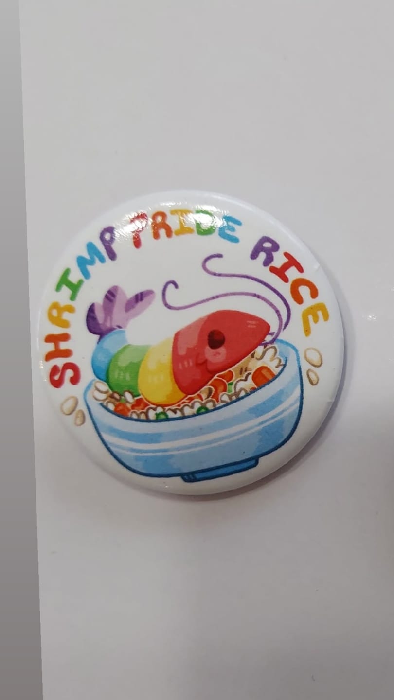 Customer photo review of Shrimp Pride Rice Buttons