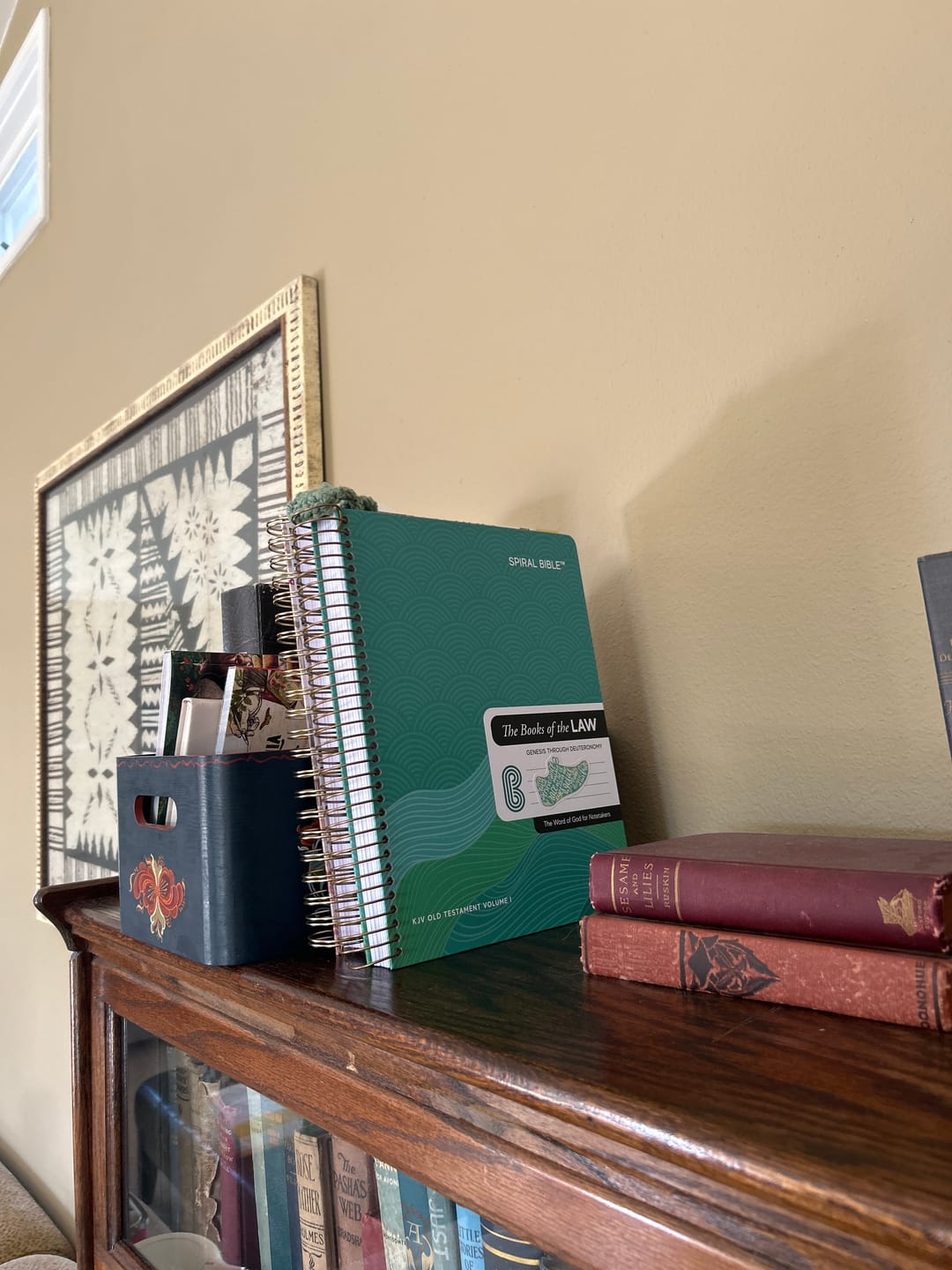 Customer photo review of Spiral Bible™ - KJV - Genesis - Deuteronomy (Hardcover)
