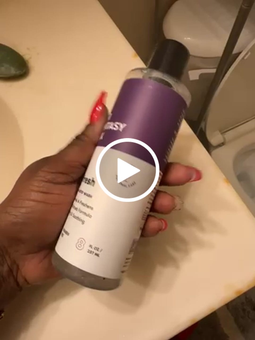 Customer video review of Refresh Plant Based Yoni Gel Wash (pH Balancing) - 3 pk