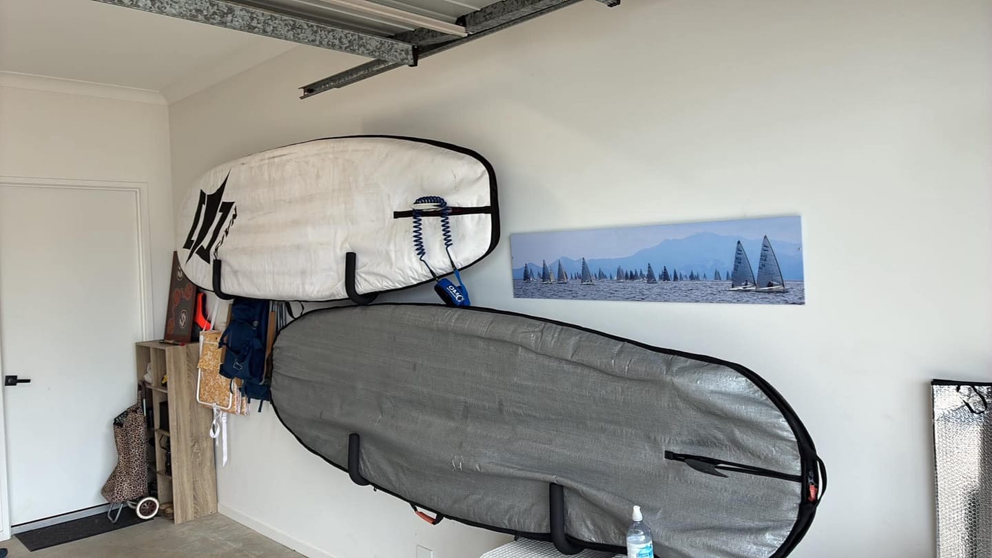 Customer photo review of SUP/LONGBOARDD WALL RACK