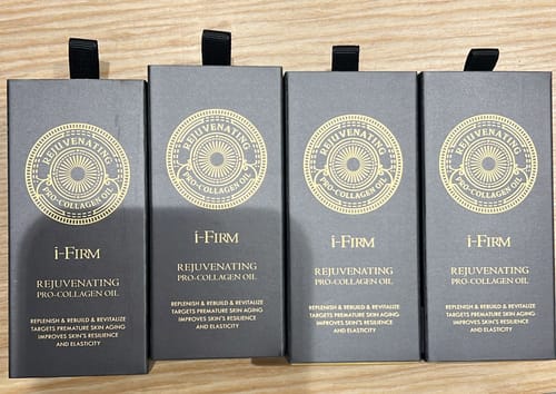 Customer photo review of i-FIRM Rejuvenating Pro-Collagen Oil