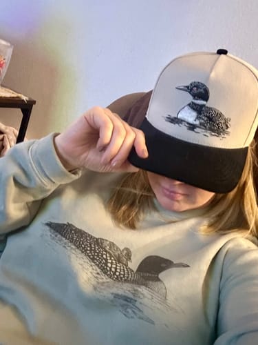 Customer photo review of Red Eye Corduroy Brim Hat