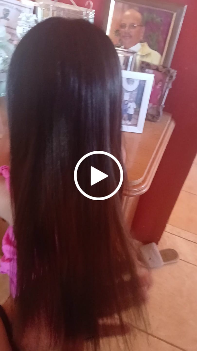 Customer video review of Brasilian Hair Seduction Titanium Iron 25mm (110-230 degrees)