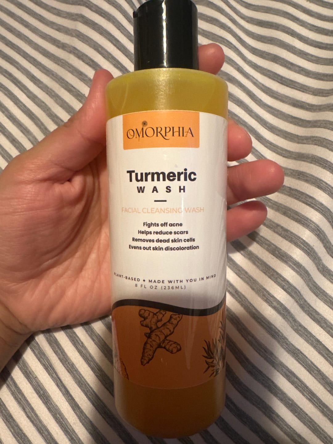 Customer photo review of Turmeric Wash