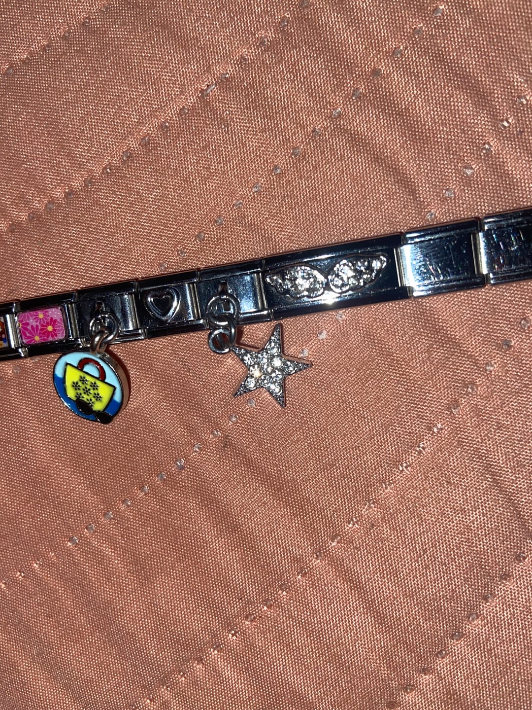 Customer photo review of Charm Colgante Estrella Plata