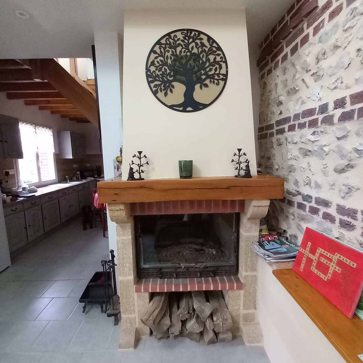 Customer photo review of Décoration Murale en Métal - Arbre de vie (T14)