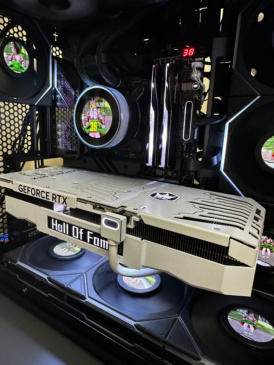 Customer photo review of AsiaHorse Hydrus ARGB PSU Uzatma Kablosu