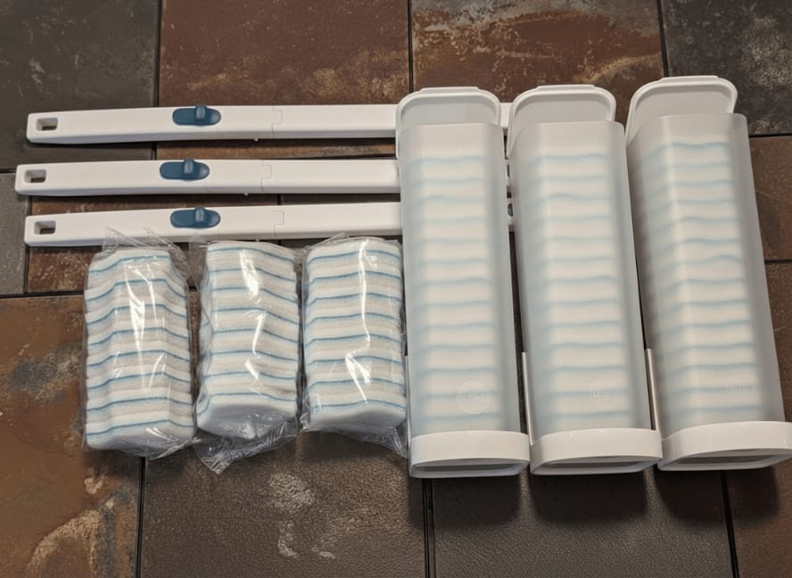 Customer photo review of Shine Master CleanPod – Eldobható higiénikus WC tisztító rendszer