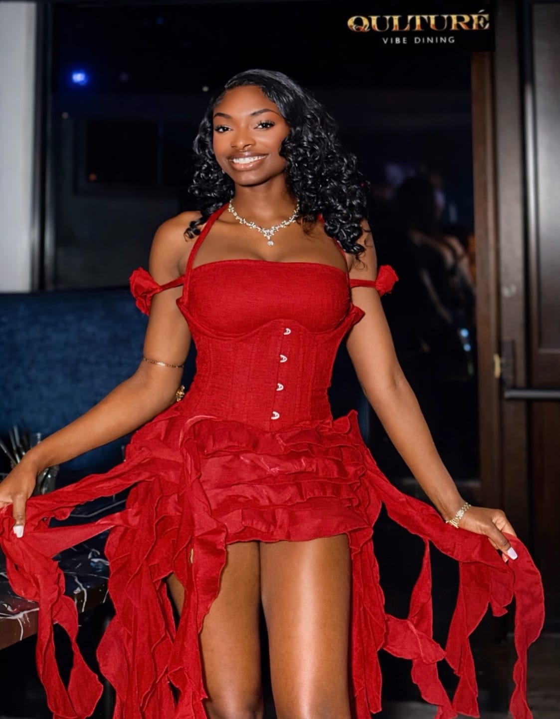 Customer photo review of Monroe Dress