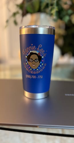 Customer photo review of (6 Pieces) Full Color UV Printed Tumbler | 20 oz