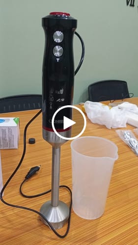 Customer video review of Cronier 4-in-1 Hand Blender & Chopper Set