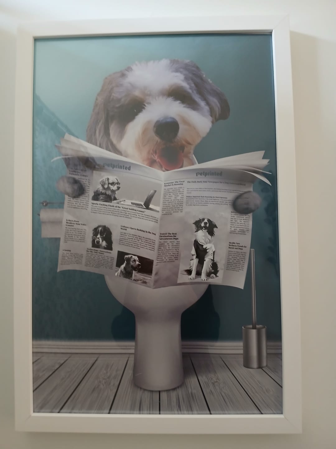 Customer photo review of Important meeting - Personalized Poster