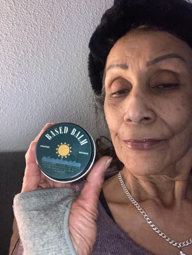 Customer photo review of Based Balm’s Signature Tallow Balm