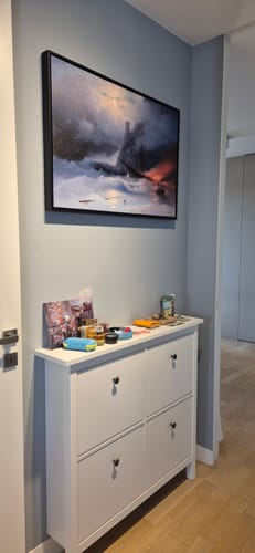 Customer photo review of Tempest | Ivan Aivazovsky | 1855