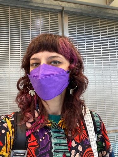 Customer photo review of KN95 Respirator Face Mask - Oasis