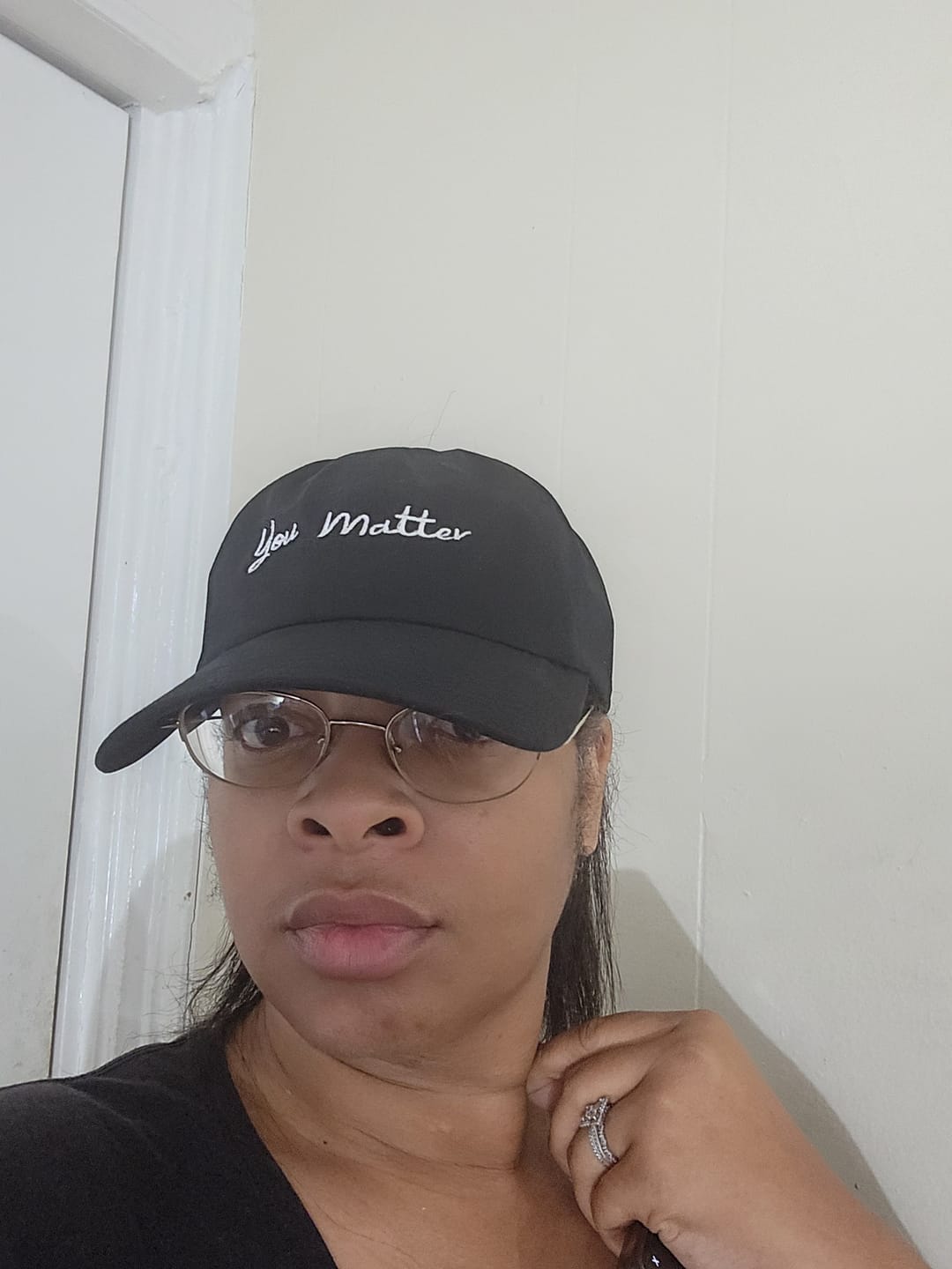 Customer photo review of You Matter Hat
