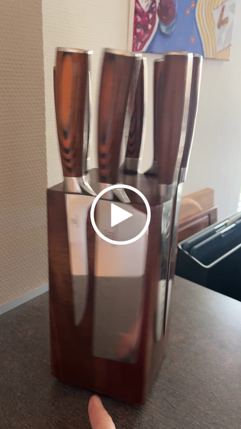 Customer video review of Tsuisuto Messerblock