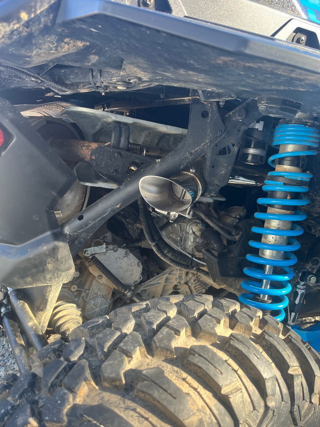 Customer photo review of RPM Can-Am X3 E-Valve 3" Electronic Dump Valve Exhaust / Mid pipe