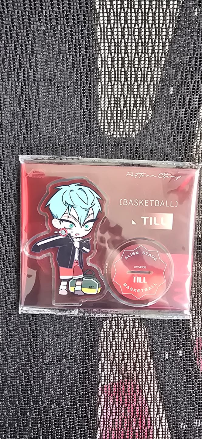 Customer photo review of Alien Stage Love Series Acrylic Stamp
