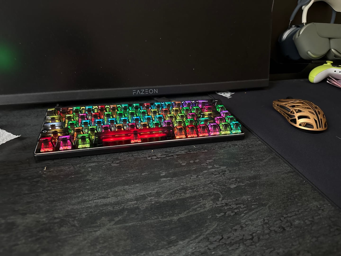 Customer photo review of FGG Madlions Titan 68 Turbo Klavye (Manyetik Switch / HE)
