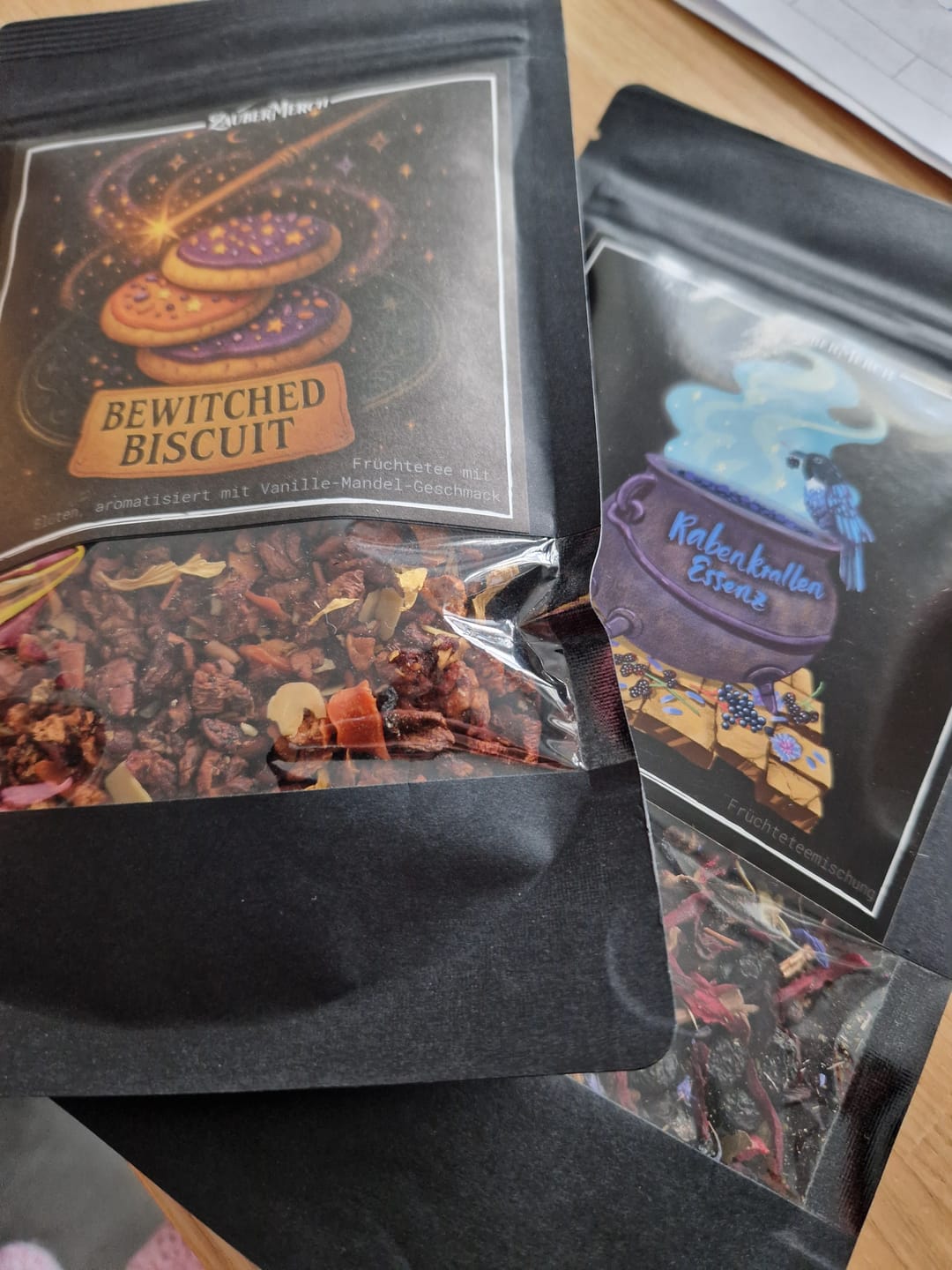 Customer photo review of Rabenkrallen Essenz - Zaubertrank Teemischung 90g