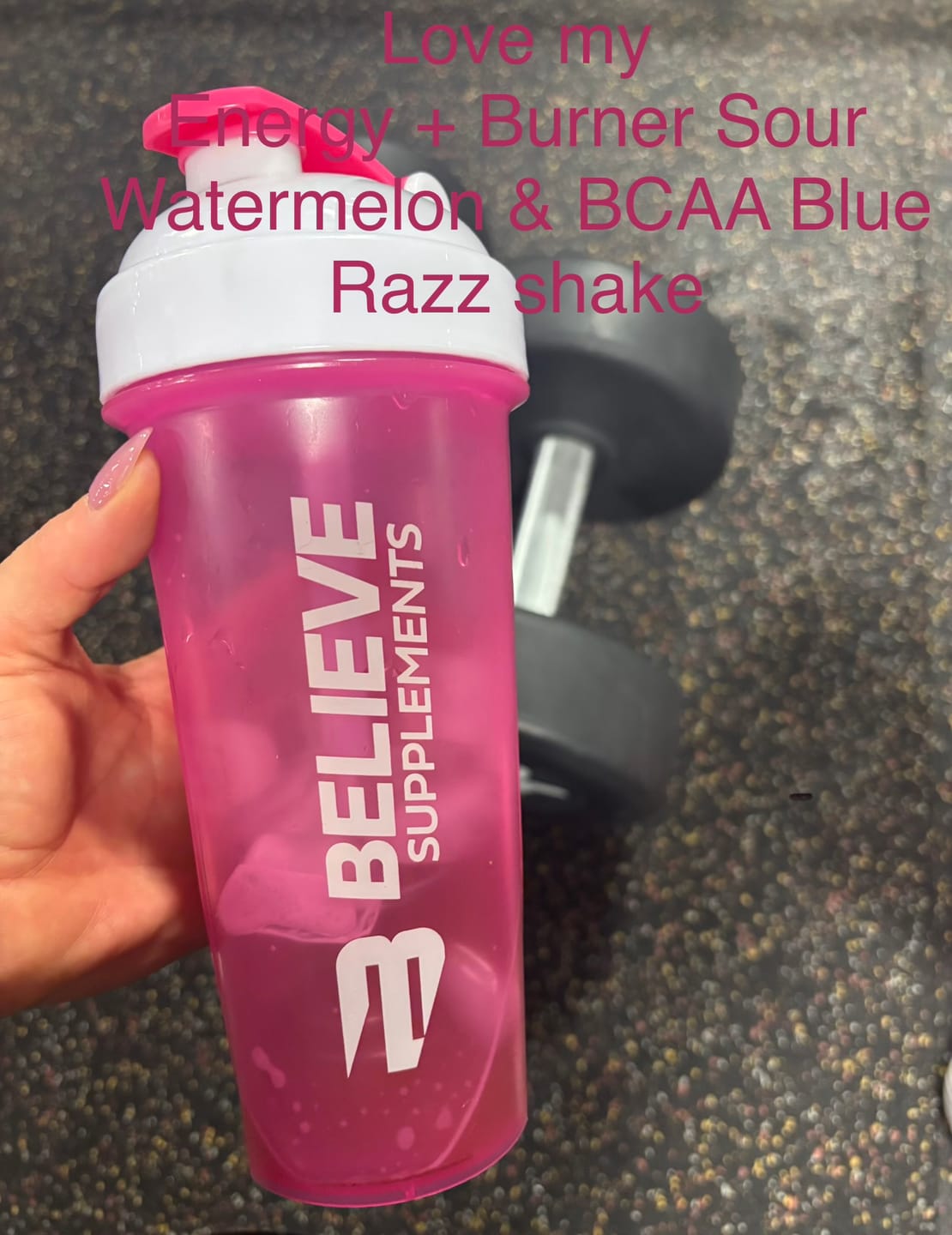 Customer photo review of BCAA + Electrolytes