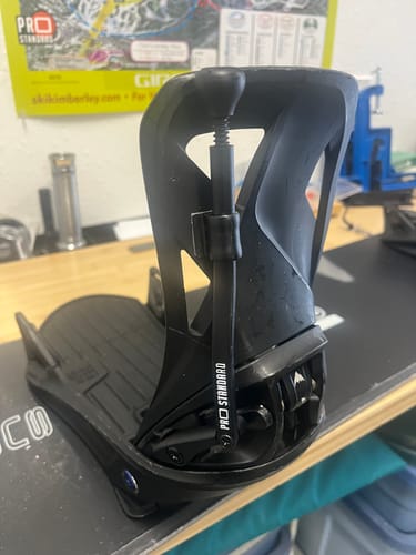 Customer photo review of Push Button Quick Release for Step On® Bindings