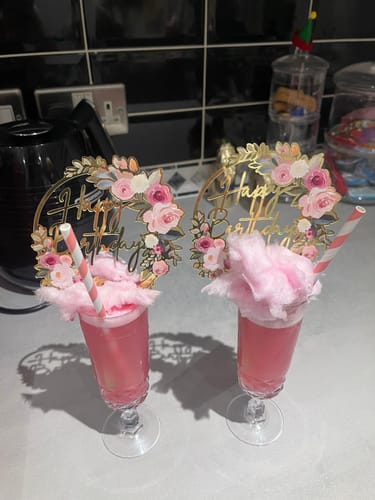Customer photo review of Birthday Cocktail Kit