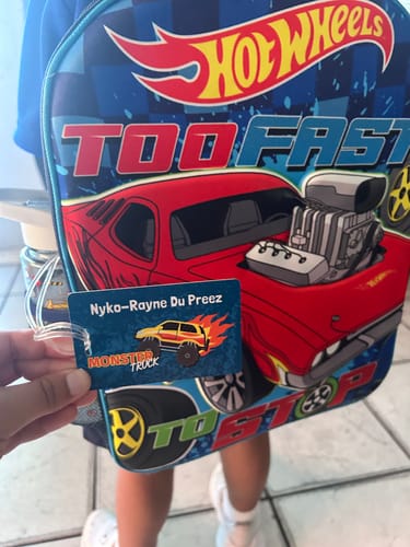 Customer photo review of Colour Bag Tags - Designer themes