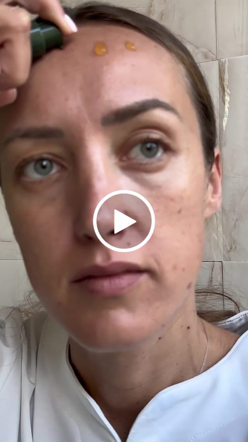 Customer video review of Anti-Aging Face Serum