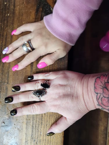 Customer photo review of Coffin Ring