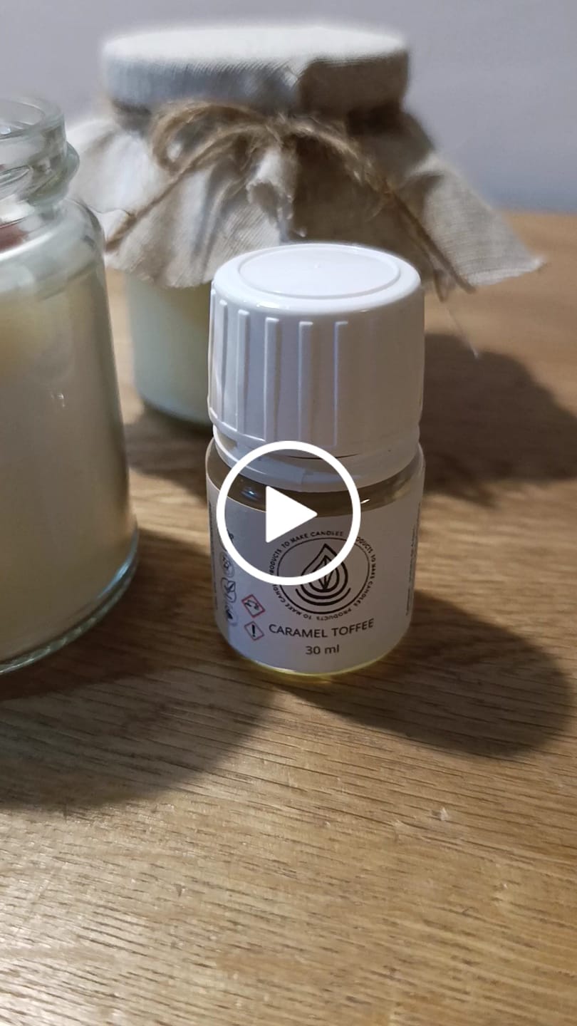 Customer video review of Fragancia CARAMEL TOFEE