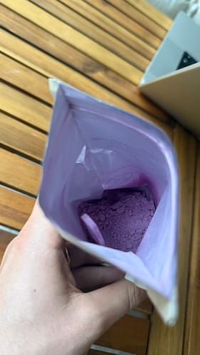 Customer photo review of Poudre d’Ube
