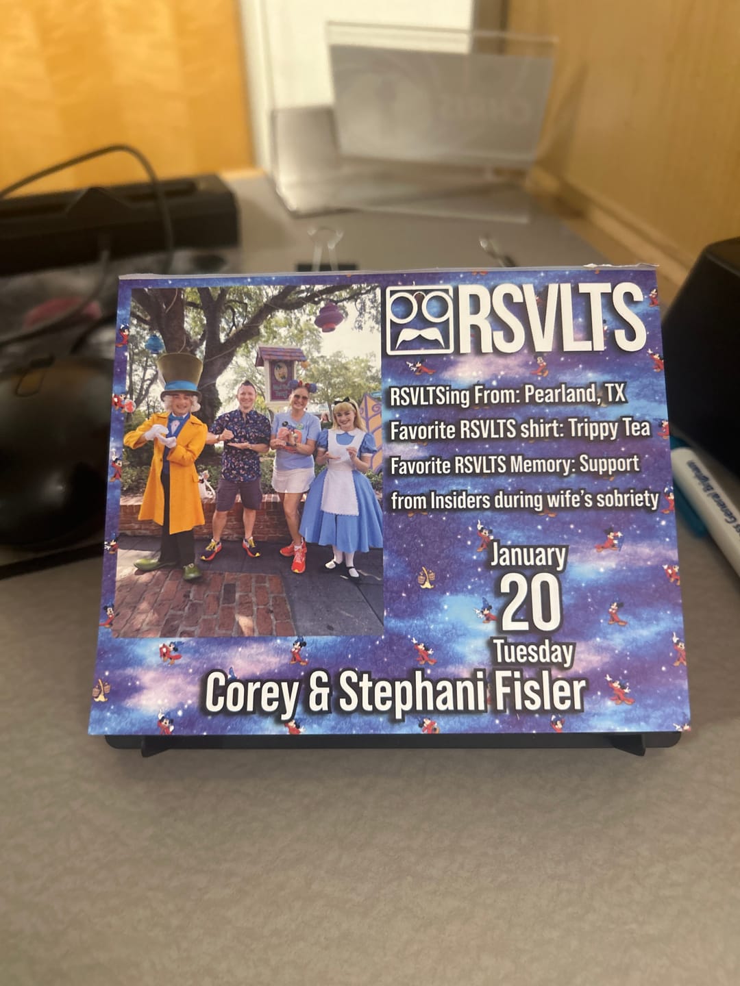 Customer photo review of RSVLTS 2026 Calendar