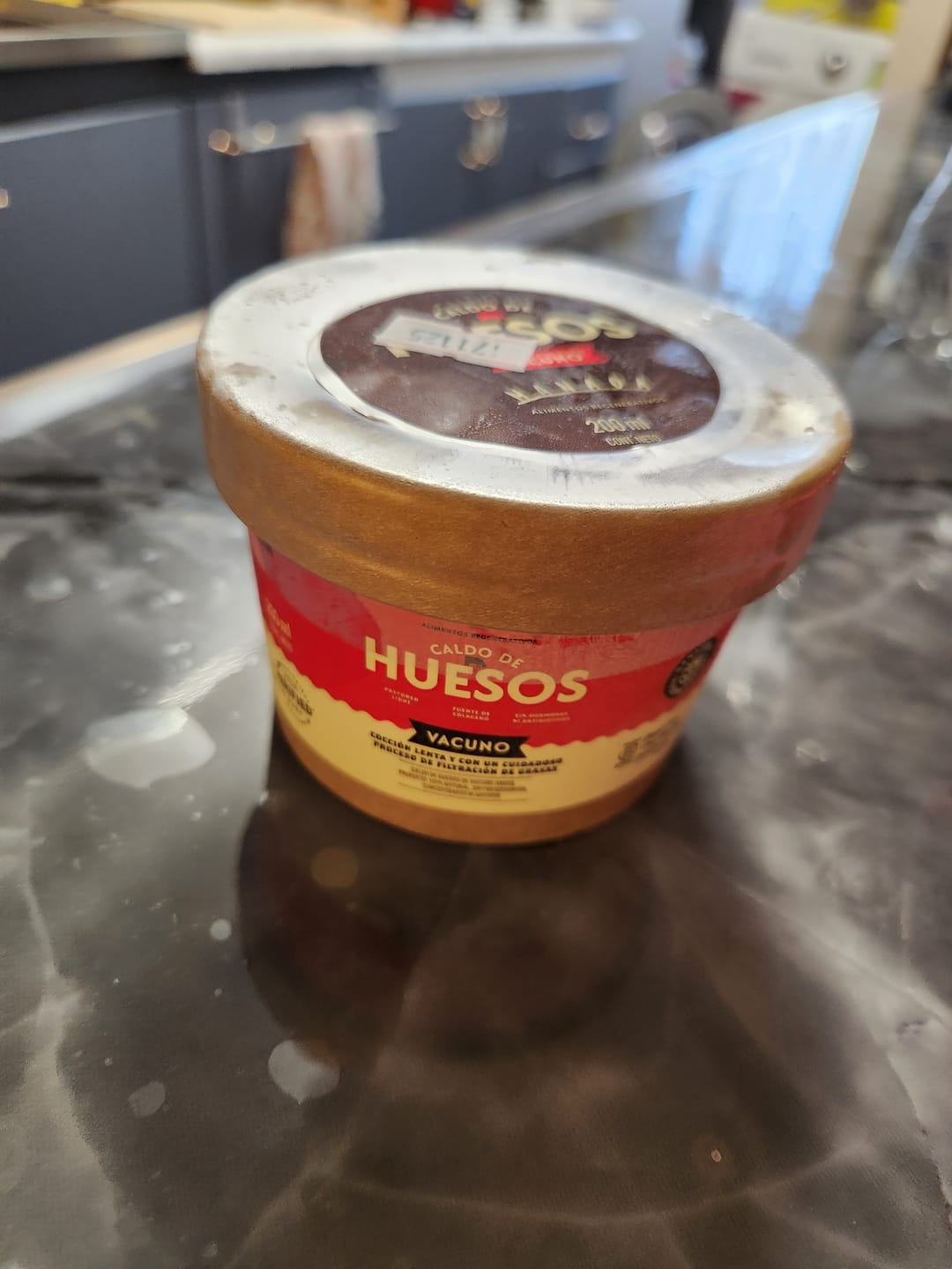 Customer photo review of Caldo de hueso vacuno 200 cc