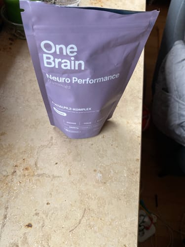Customer photo review of OneBrain Vitalpilz Gummies