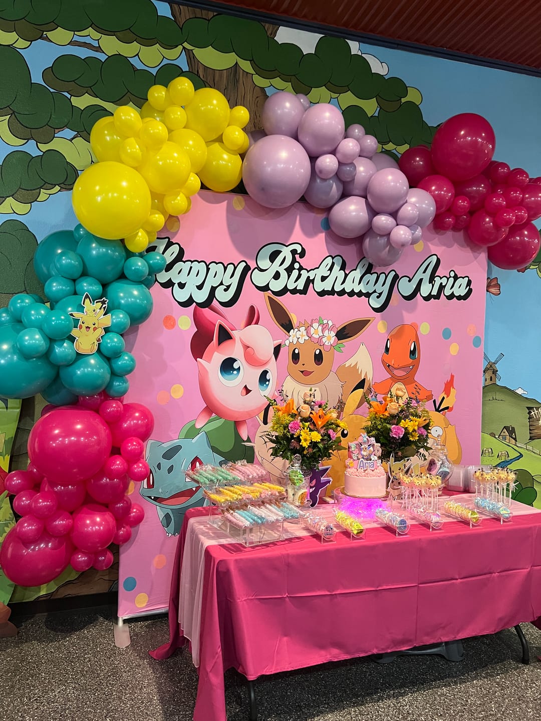 Customer photo review of Custom 10x8ft 8x8ft Pillow Case Photo Booth Straight Backdrop Wall Cover With Stand For Birthday Wedding Baby Shower Party Event