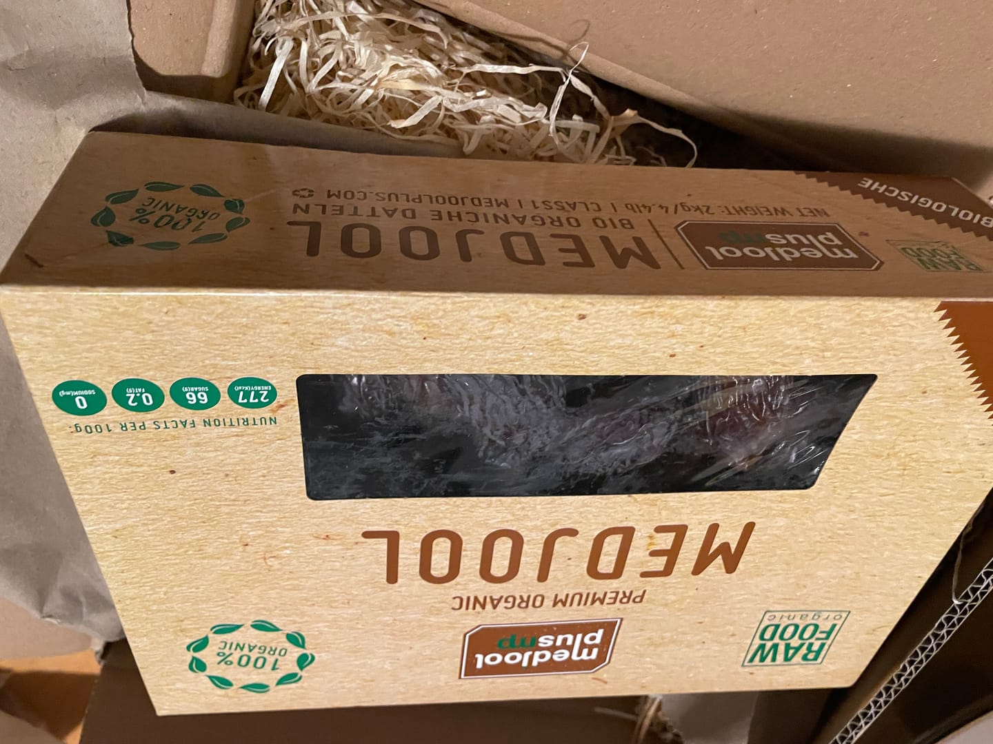 Customer photo review of Datteln "Medjool" Bio 1kg Box Aktionspreis %