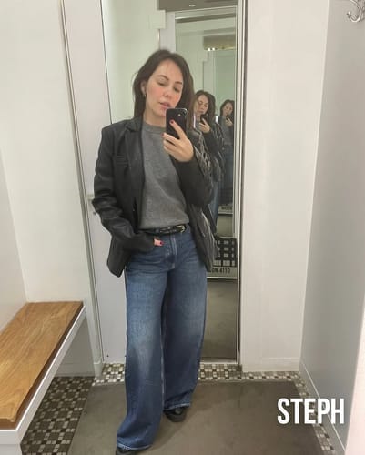 Customer photo review of Sweatpant Jeans