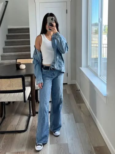 Customer photo review of Sweatpant Jeans