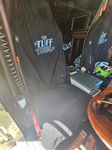 Customer photo review of Waterproof Car Towel Seat Cover