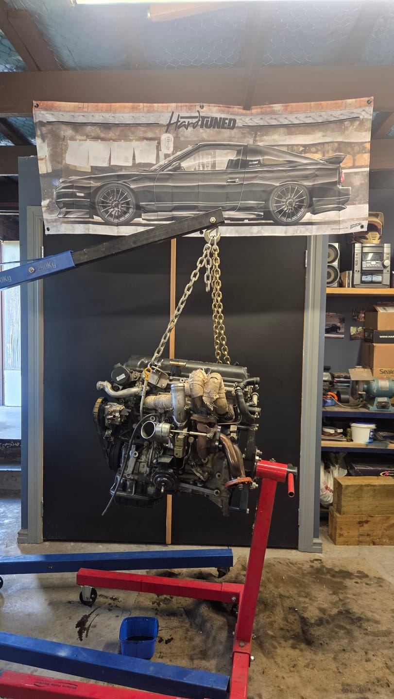 Customer photo review of Nissan 180SX Garage Flag