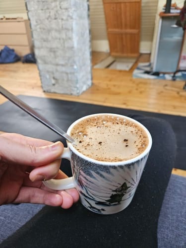 Customer photo review of Mushroom coffee