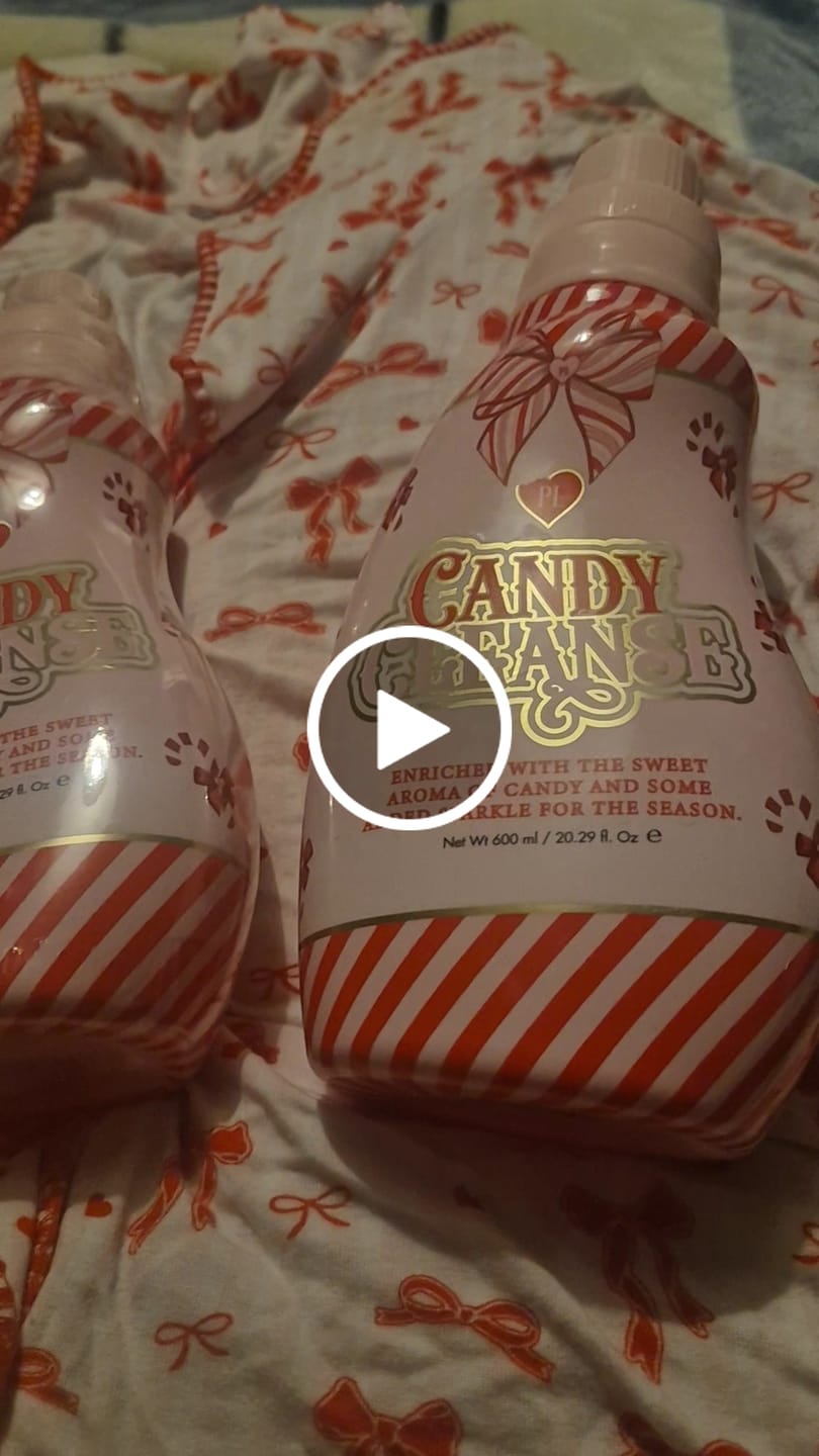 Customer video review of P.Louise Candy Cane Cleanse Body Wash